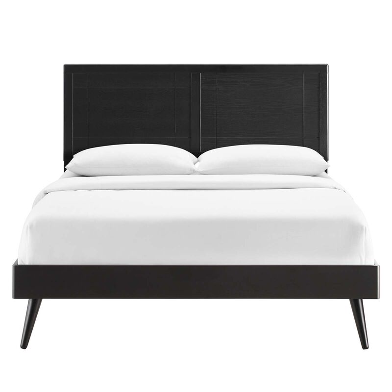 Modway - Marlee Full Wood Platform Bed with Splayed Legs image number 4