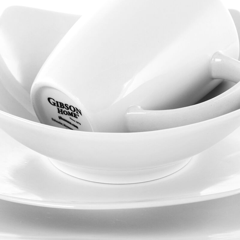 Zen Buffetware 16 piece Square Dinnerware Set