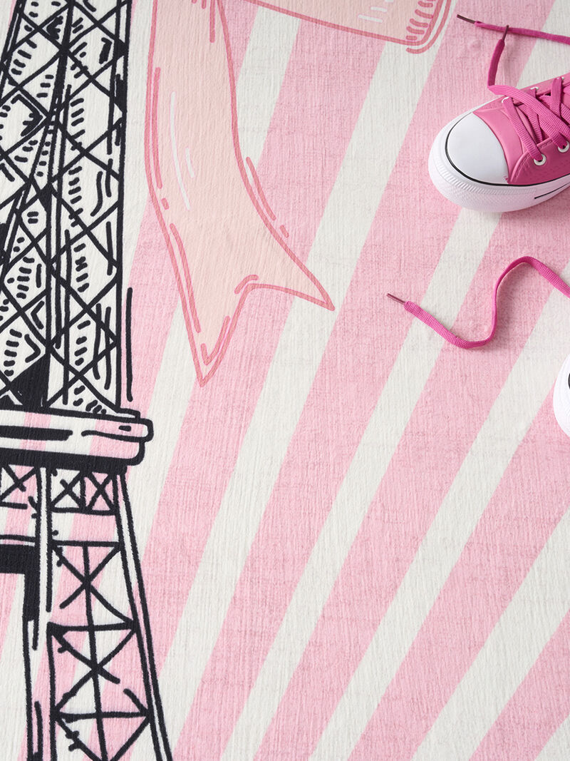 Imagination IMA17 Pink 4' x 6' Rug