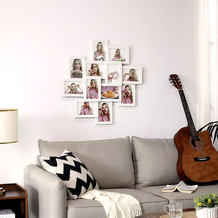 Collage Picture Frame Set of 12 for Wall Gallery Arrangement