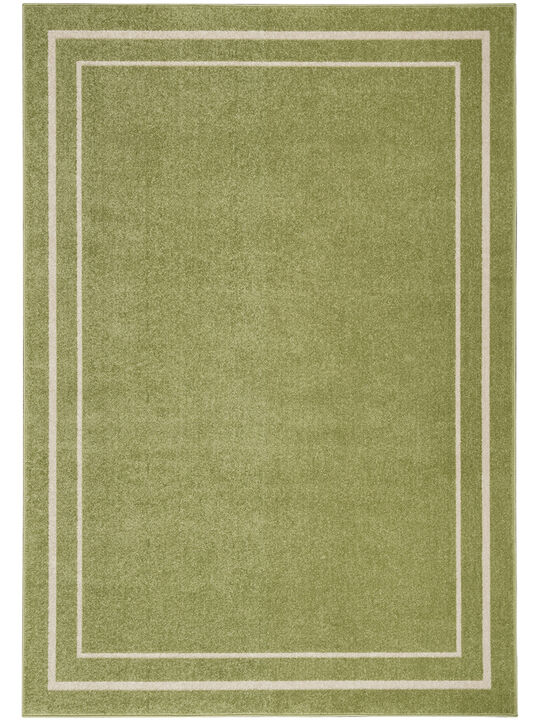 Nourison Essentials NRE02 Green/Ivory 8' x 10' Rug