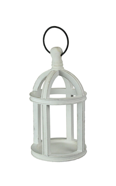 White Wood Hanging Terrarium Succulent Planter Holder Geometric Box