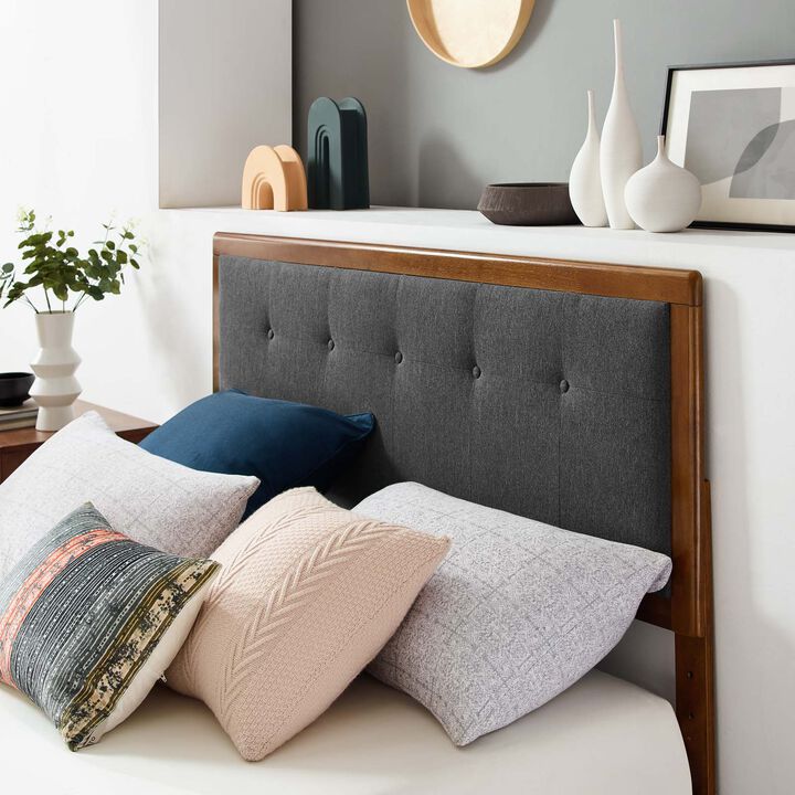 Modway - Willow Full Wood Platform Bed with Angular Frame