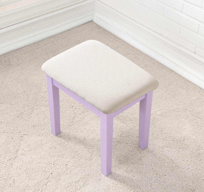 Kippef Makeup Vanity Table and Stool Set image number 4