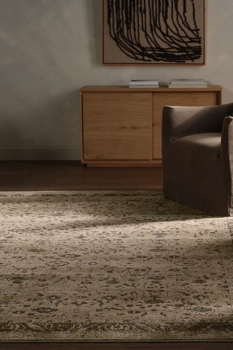 Patterned Silence Xaviera Fog 6' x 9' Rug