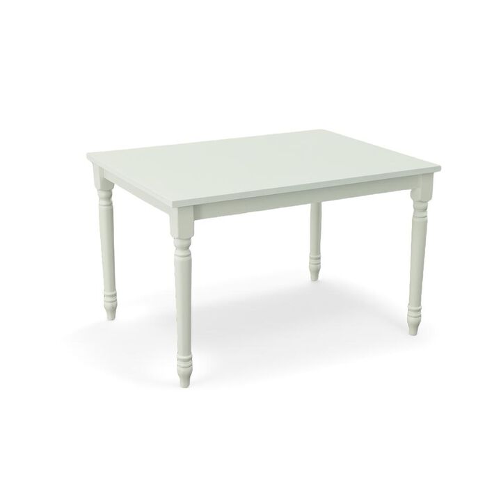 Carolina Living Draven Farmhouse Dining Table - Pure White