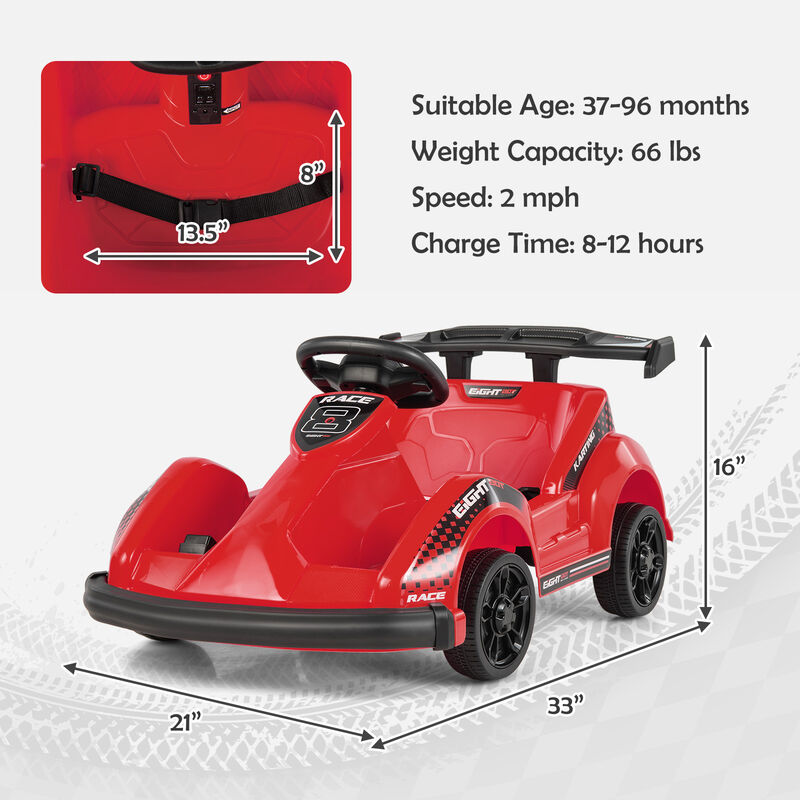 Kids Ride On Go Kart 6V image number 2