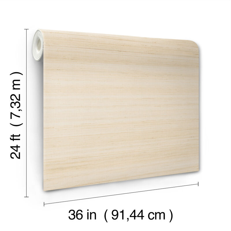 Smooth Abaca Sand Wallpaper (Set of 2) image number 3