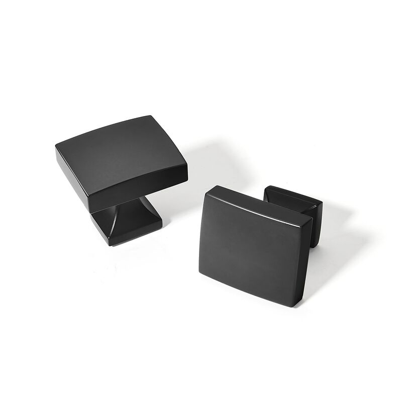 TUNNY 10 Pack Cabinet Knobs-Matte Black Single Hole Drawer Handles Kitchen Cabinet Handles Drawer Pulls Kitchen Cabinet Hardware