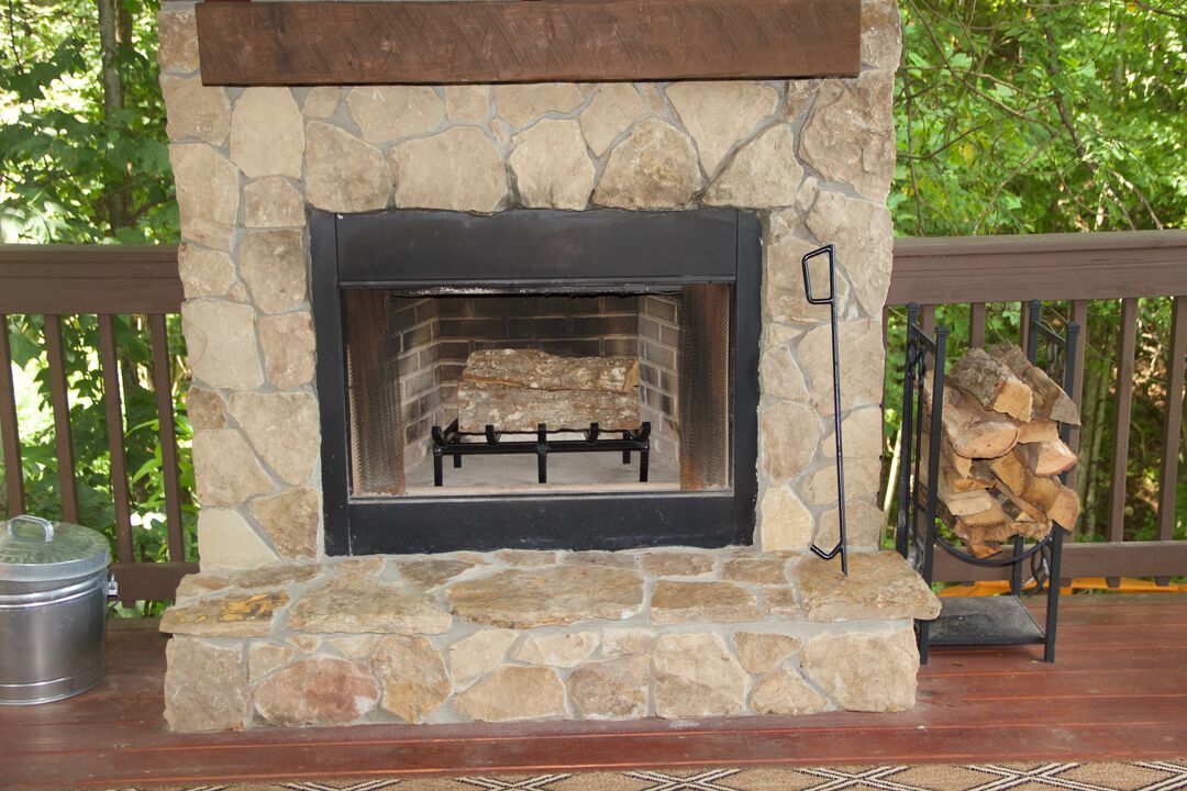 18 Inch Super Duty Steel Tapered Fireplace Grate - Made in USA