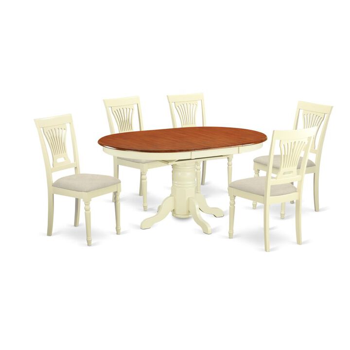 7 Pc dinette Table set for 6-Dinette Table and 6 dinette Chairs