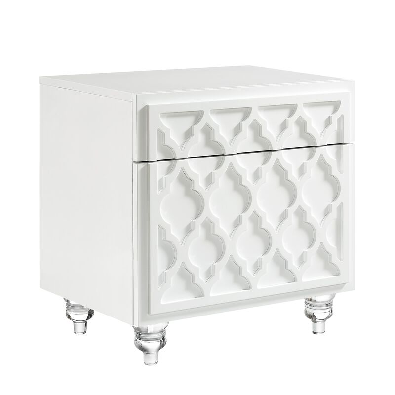 Inspired Home Miguelina  Side Table/Accent Table/Nightstand