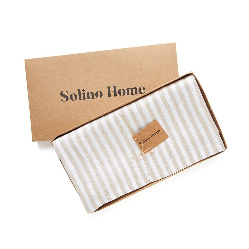 Linen Tablecloth - Amalfi Stripe image number 5