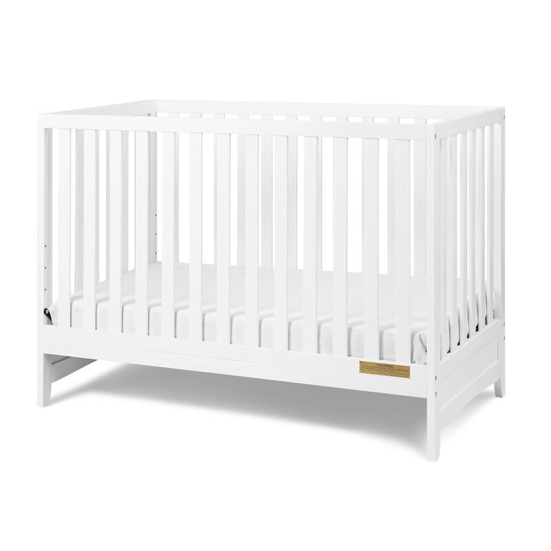AFG Baby Furniture Mila II 3-in-1 Convertible Crib White