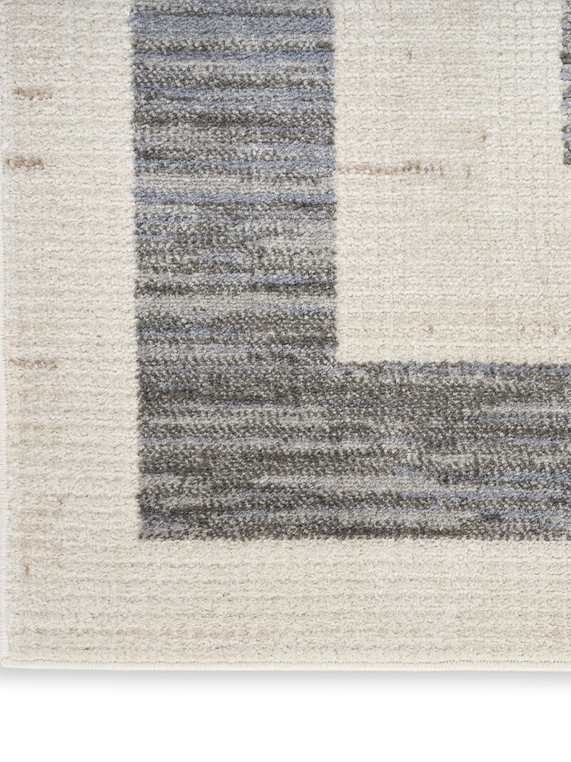 Serenity Home SRH07 Gray/Ivory 3'11" x 5'11" Rug