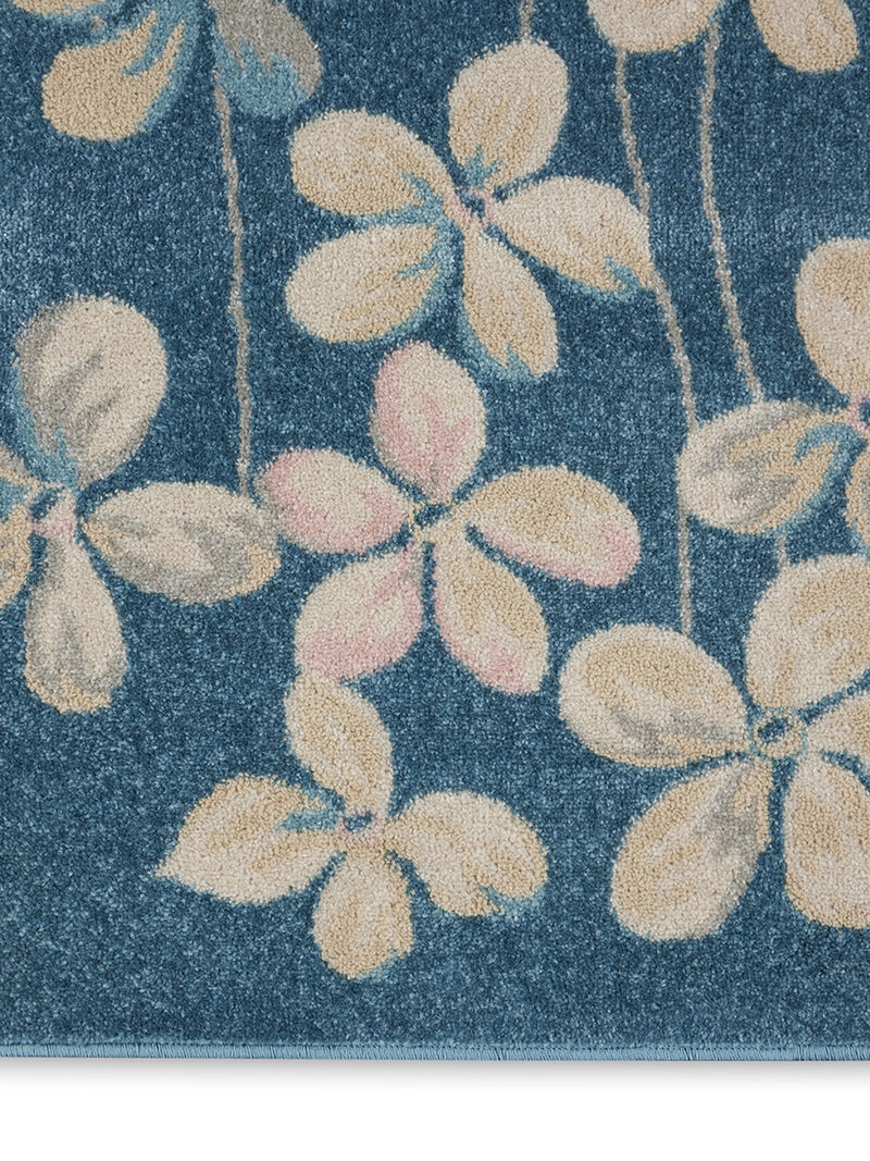 Tranquil TRA04 Turquoise 8'10" x 11'10" Rug image number 4