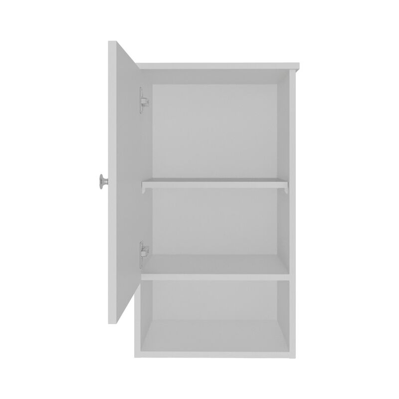 Nulato Medicine Cabinet 28.6" H, with 1 Door and 3 Shelves, Black