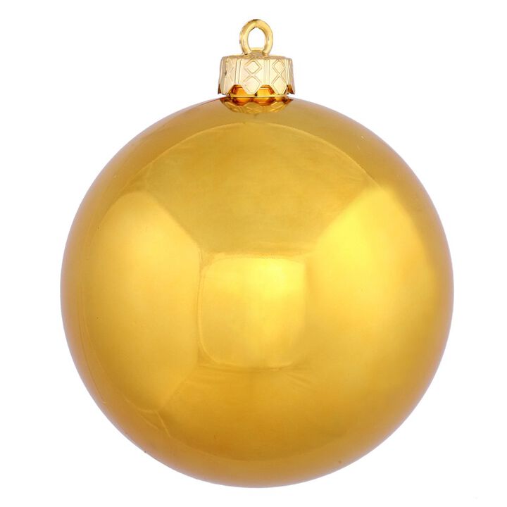 Vickerman Anti Gold Shiny Ball UV Drilled Cap -