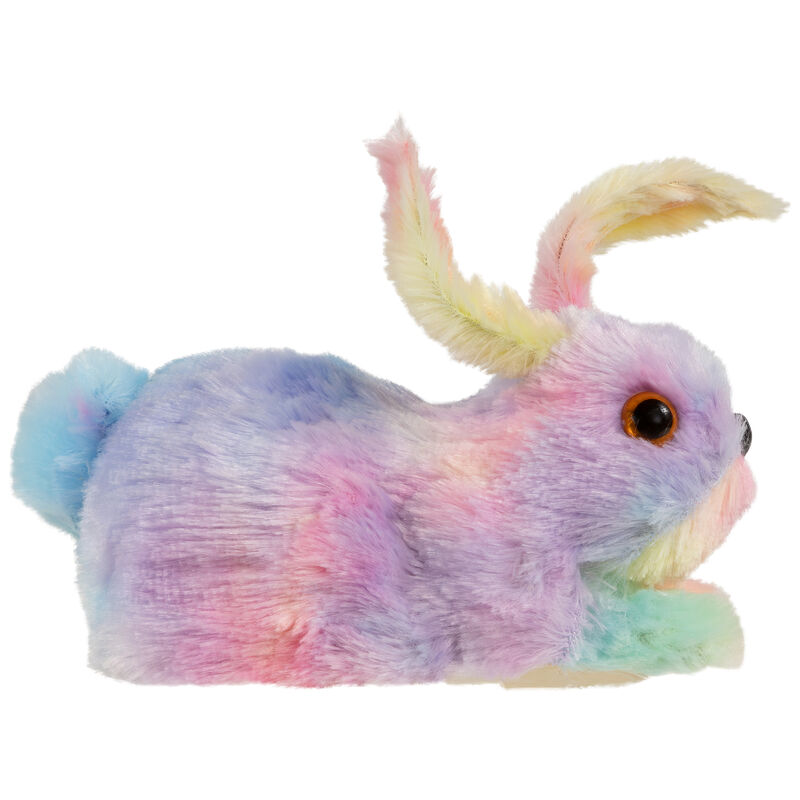 Plush Easter Bunny Tabletop Figurine - 7" - Multi-Color