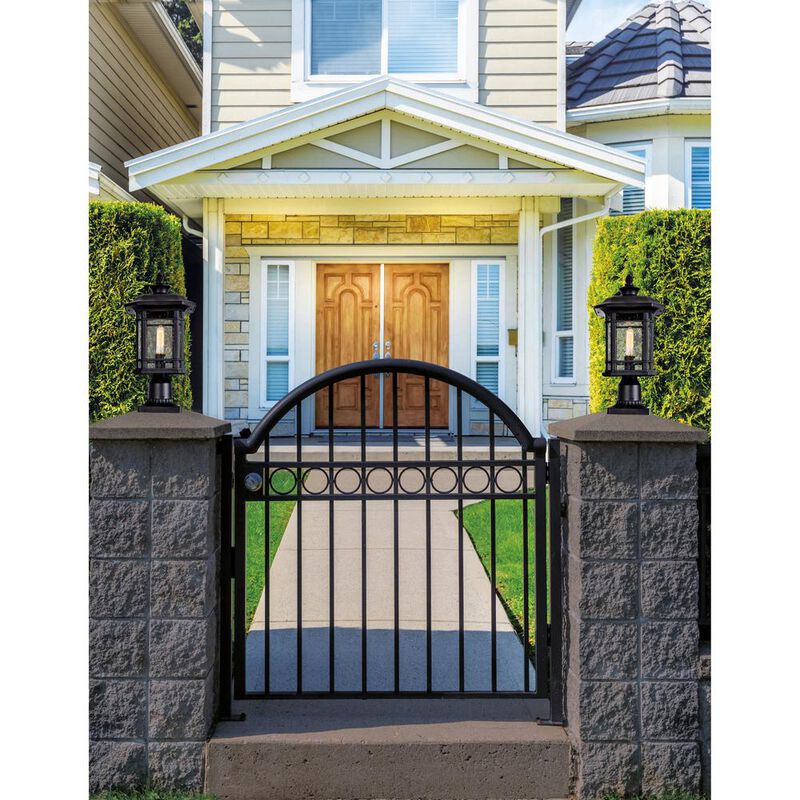 CWI Lighting Blackburn 1 Light Outdoor Black Lantern Head