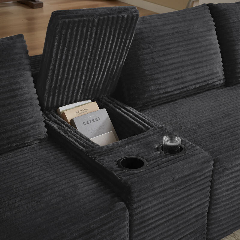 Zossox U-Shaped Sectional Sofa image number 6