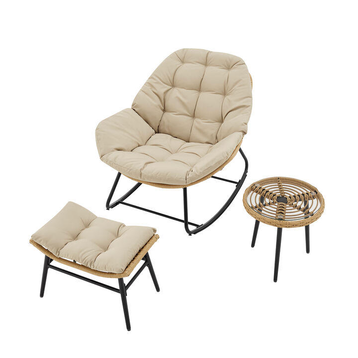 Benson Cream 6-Piece Patio Set