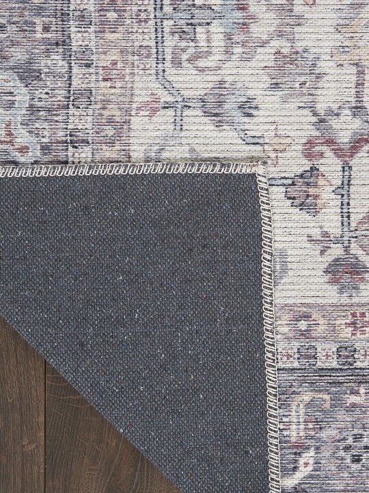 Machine Washable Series 1 SR104 Gray 3' x 5' Rug