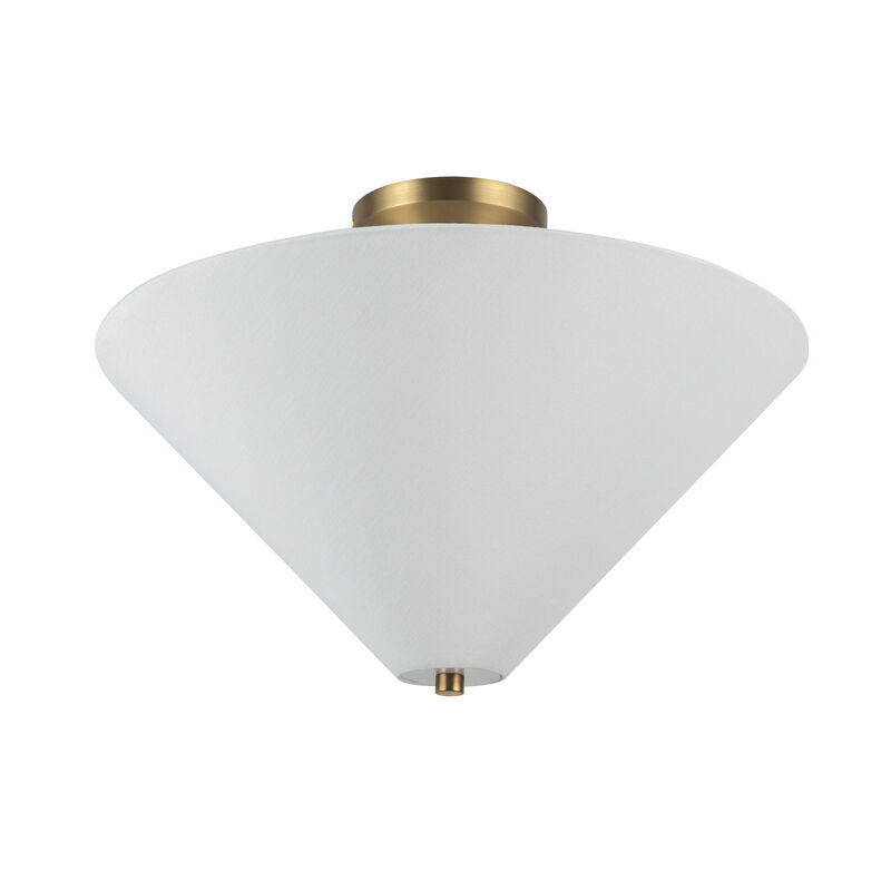 Bridgette 16 in Socket Semi Flush Mount image number 2