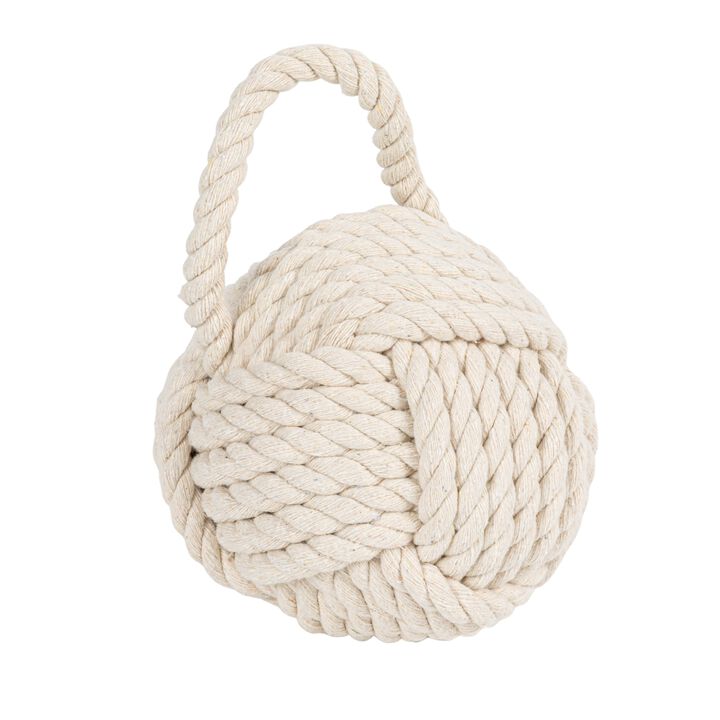 Nautical Rope Knot Decorative Cotton Door Stop