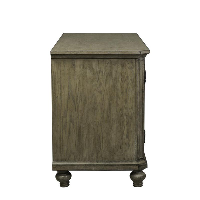 Liberty Furniture Simply Elegant Credenza in Heathered Taupe image number 4