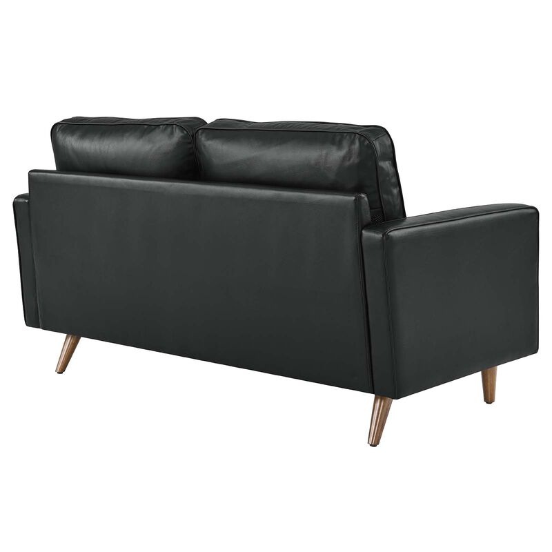 Valour Leather Loveseat image number 4