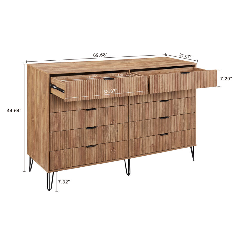 Dumbo Dresser in Brown