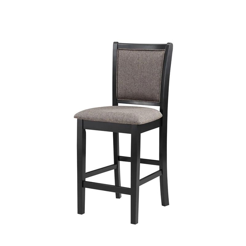 New Classic Furniture Potomac Counter Chair Black  (2 Per Carton)