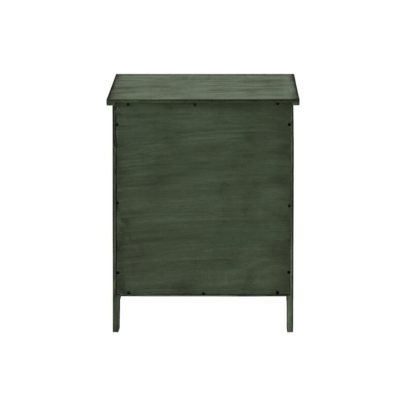 Transitional Accent Table in Green color