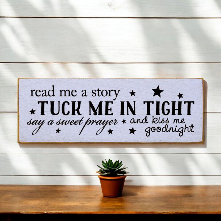 Rustic Knotty Pine Hanging Wall Sign with Story Quote Decorative Home Accent Plaque
