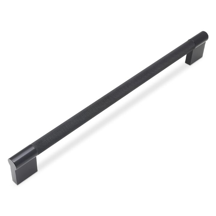 BUKOBYHE 6 Pack 10 Inch(254mm) Matte Black Cabinet Handles Black Kitchen Cabinet Pulls Kitchen Cabinet Hardware
