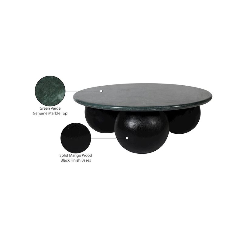 Meridian Furniture Treviso Marble Coffee Table