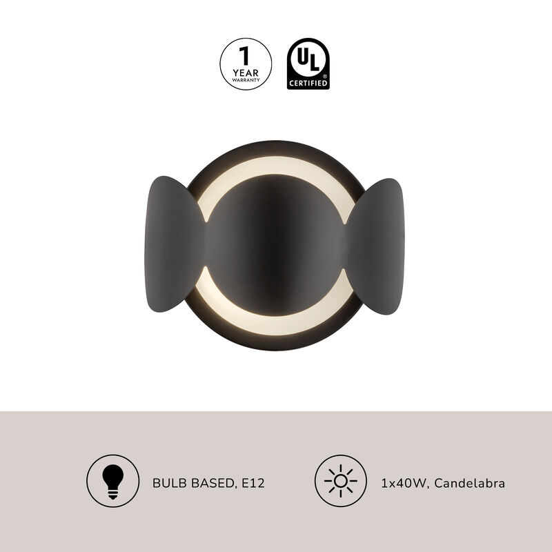 Ciel 10-in Socket Wall Sconce image number 6
