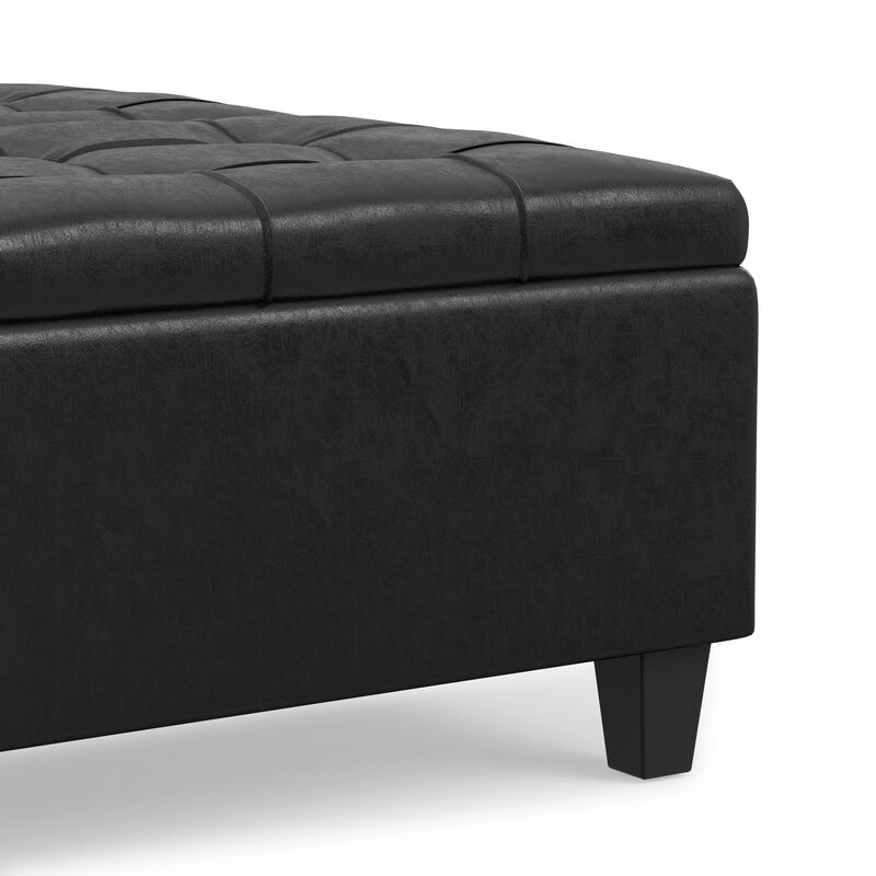 Harrison Transitional Square Coffee Table image number 7