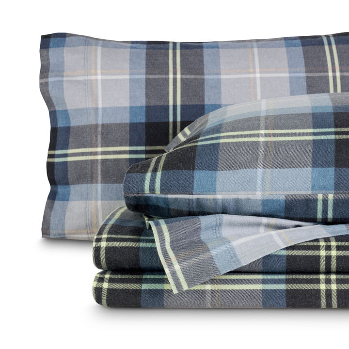 Soft & Cozy 100% Cotton Flannel Printed Pattern Sheet Set