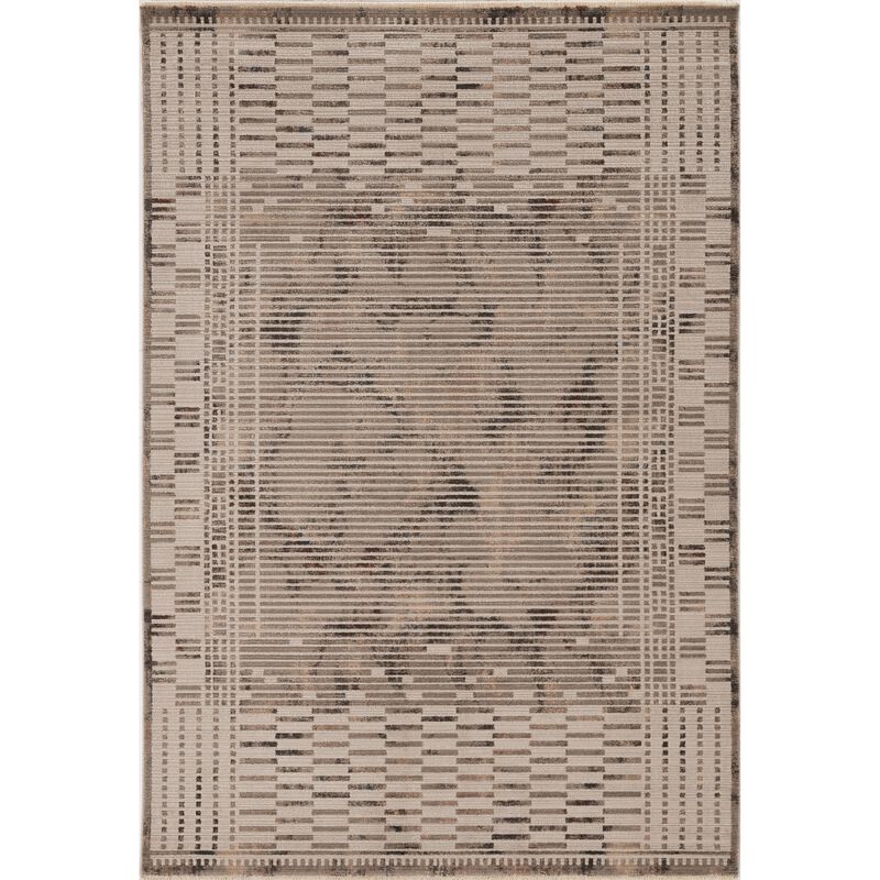 Karina 8257 Natural Terra Area Rug, Size - 3'11 x 5'5