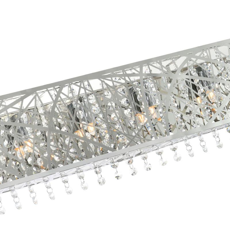 Eternity 6 Light Vanity Light With Chrome Finish