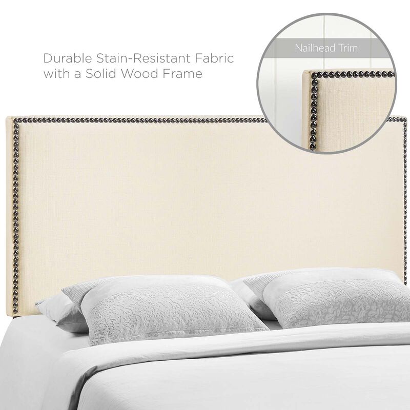 Modway - Region Nailhead Queen Upholstered Headboard image number 5