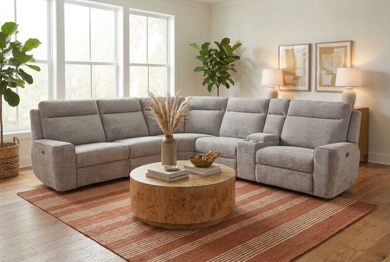 Lucie 6-Piece Sectional image number 1