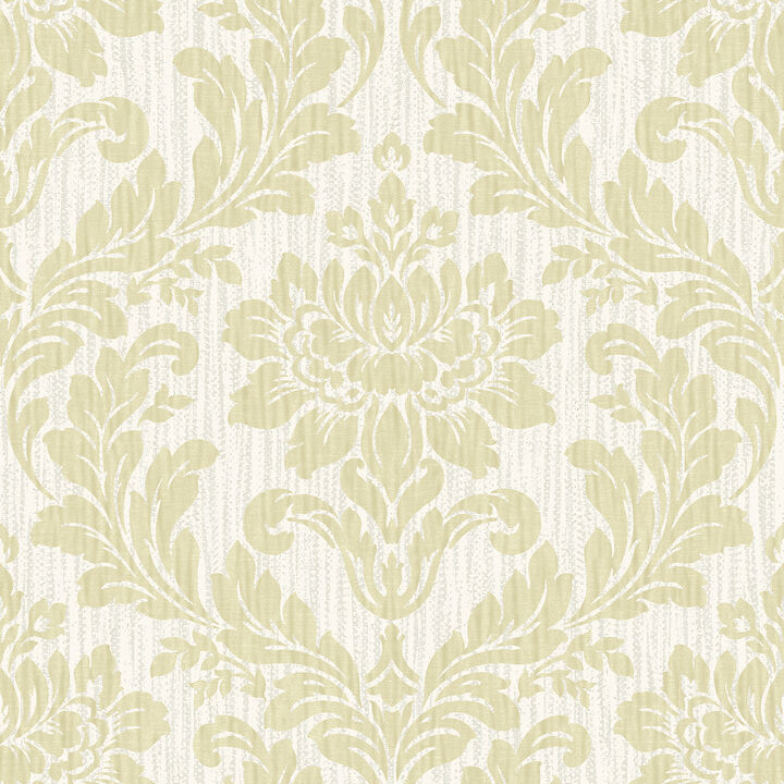 Galois Gold Damask Wallpaper