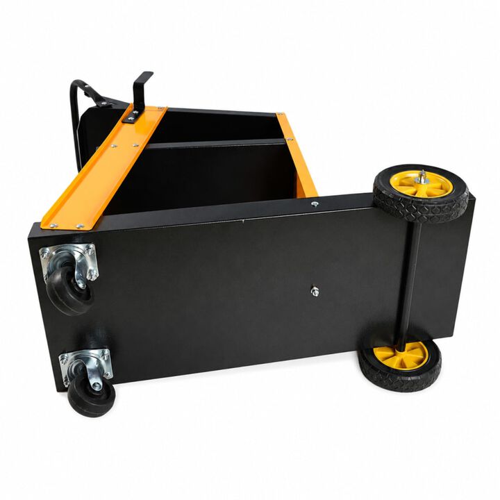 ELEMENT ACE Multi-Function Welder Trolley for MIG TIG ARC Plasma Cutters with 4 Storage Drawers, 2 Safety Chains for Gas Cylinders, Portable Durable Welding Workstation