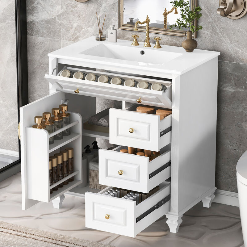 Bathroom Storage Vanity image number 3