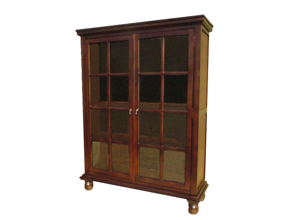 Mahogany Library Cabinet