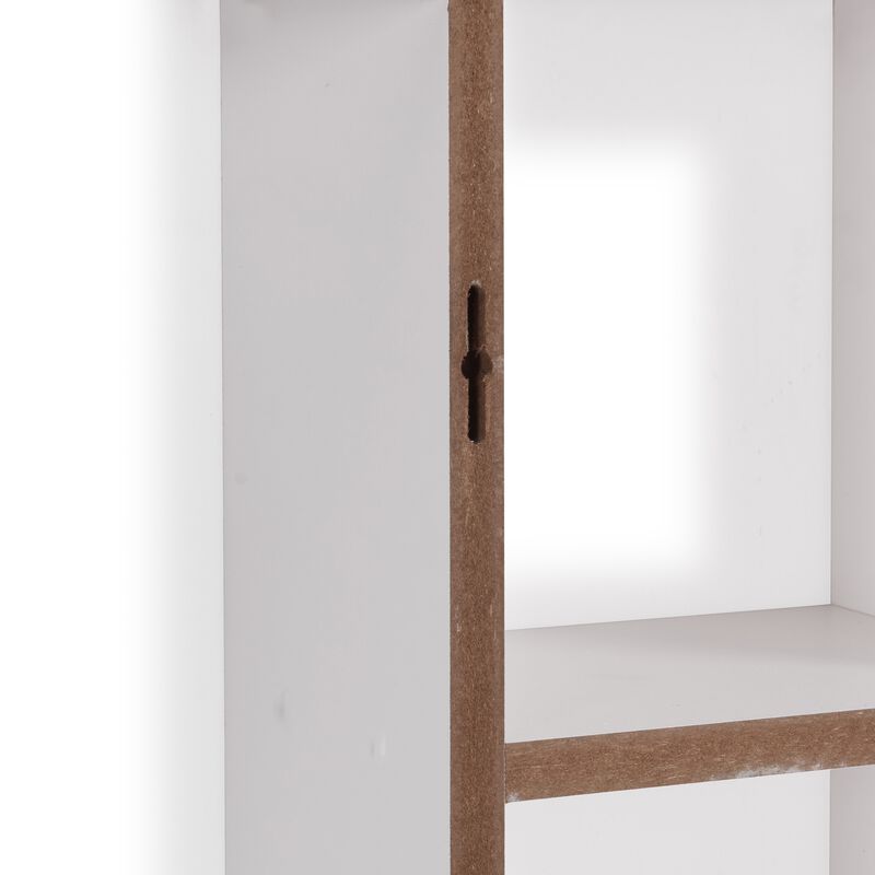 Dual-Orientation Cantilever Wall Shelf