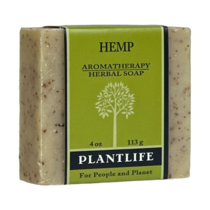 Plantlife Bar Soap - Vegan Hemp 6 Pack